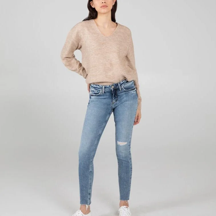 Silver Jeans - Suki Mid Rise Skinny Jeans