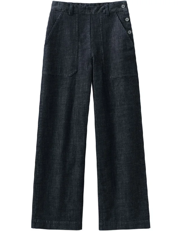 Toast Annie Organic Denim Full Length Jeans Indigo