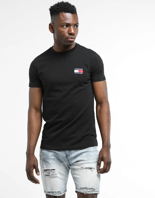 Tommy Jeans TJM Tommy Badge Tee Tommy Black