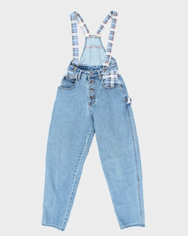 Vintage 90s Zena Jeans Dungarees - W26 L29