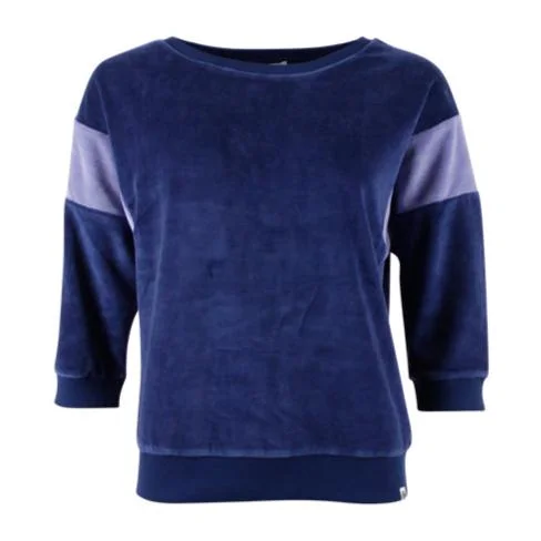 CHILLS & FEVER Ona sweater medieval blue women Stretchy Elastic Breathable