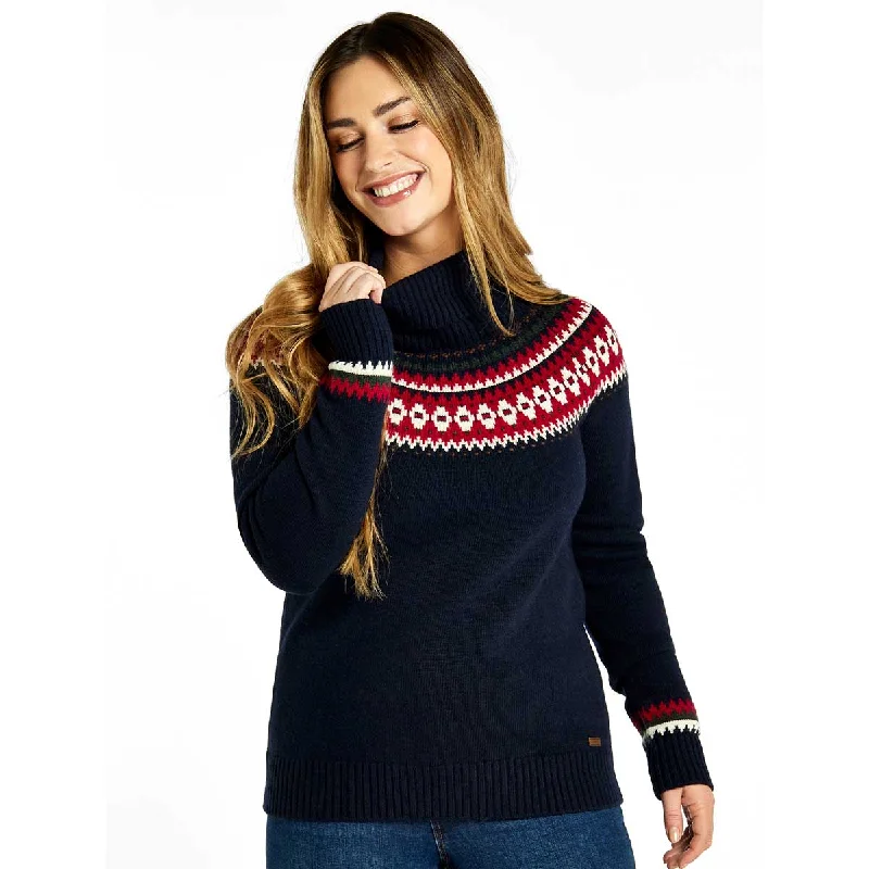 Dubarry Riverdale Knitted Sweater Fleece Fabric Down Fabric Feather Fabric