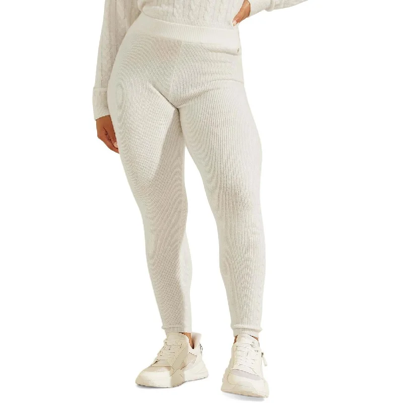 Guess Womens Serena Pull On Sweater Leggings Hooded Caped Shawl Collar