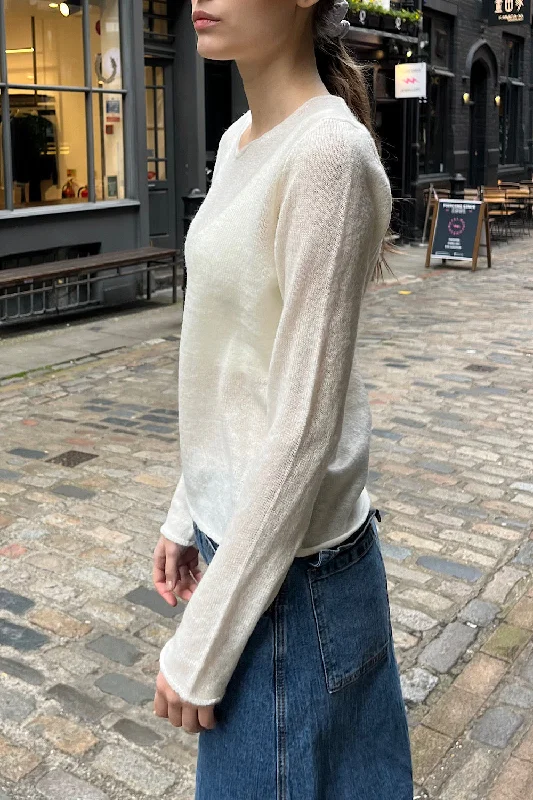 Stella Mohair Sweater Silk Blend Satin Velvet