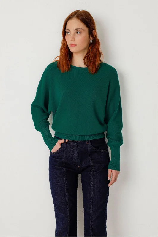 SKFK Ibar sweater G4 basil green women Cashmere Blend Cotton Blend Poly Blend