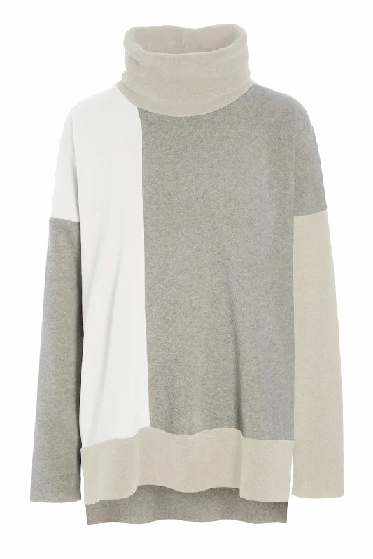SWEATER PATCH - 1380 - KIT/SAND/OFF WHITE Herringbone Houndstooth Plaid