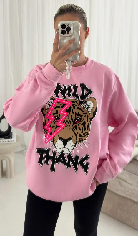 Wild Thang Jumper Sweater Plaid Sweater Polka Dot Checkered