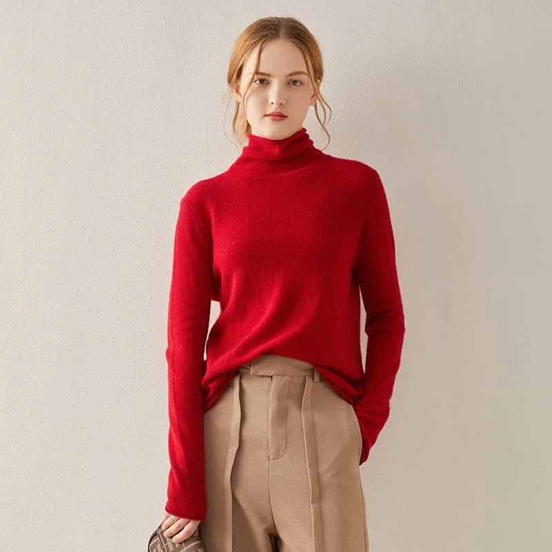 Turtleneck Cashmere Sweater