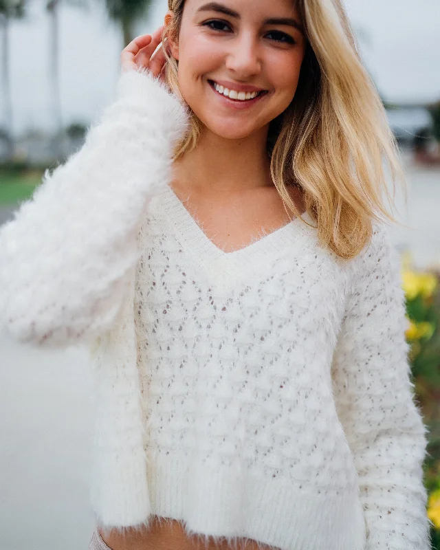 Mesa Cove Sweater - Star White