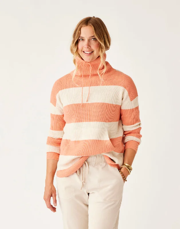 Rockvale Sweater: Lt. Henna Stripe