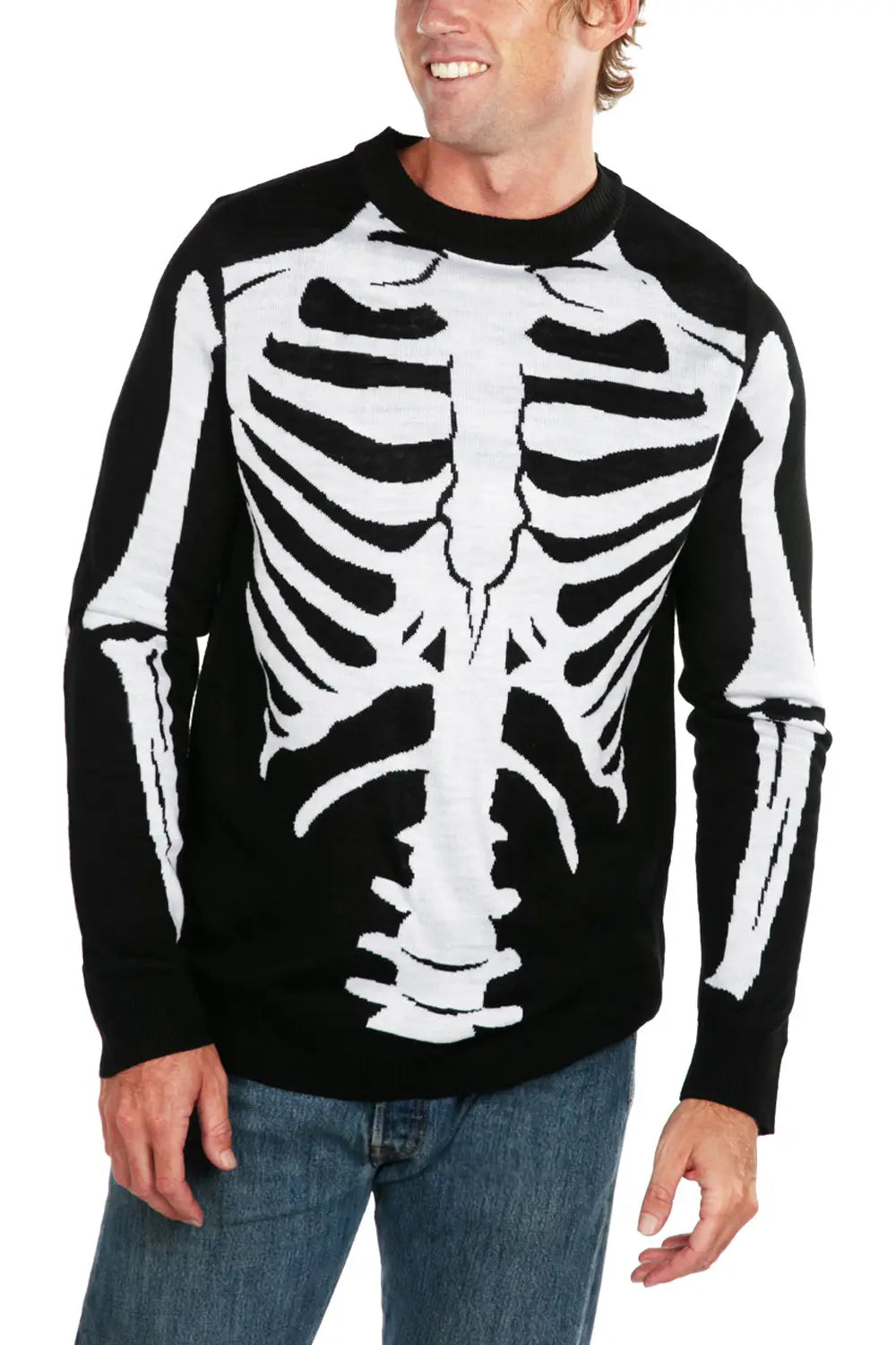 Skeleton Crewneck Sweater