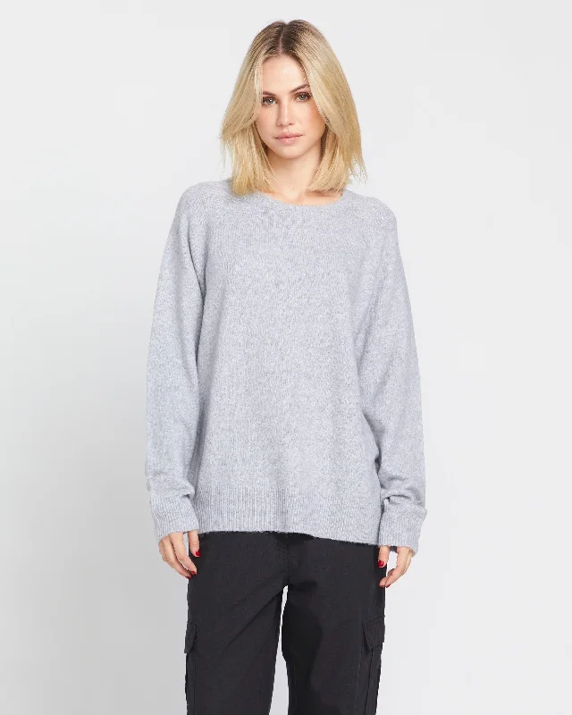 Twinkle Teas Sweater - Light Grey